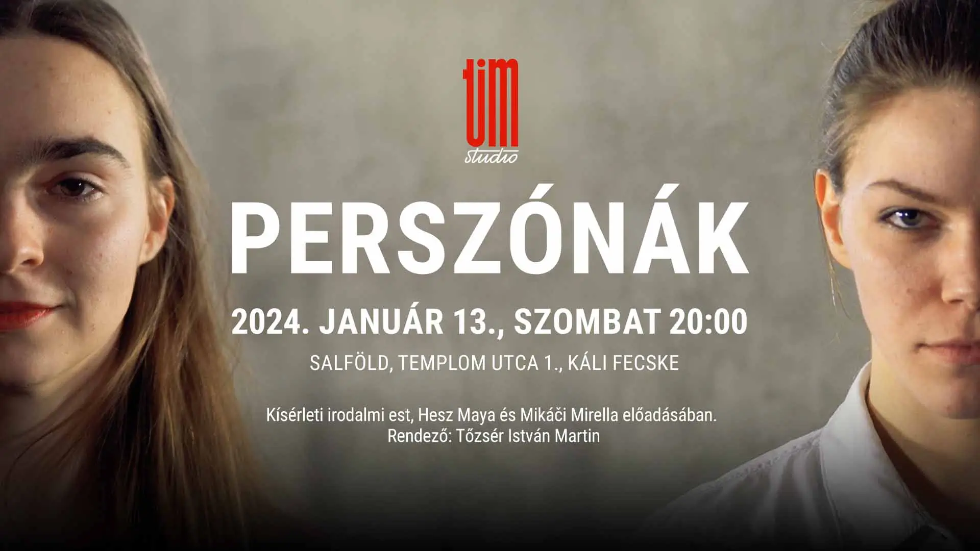 Perszónák II. – Kísérleti irodalmi est Salföldön